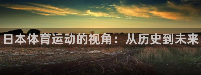 球王会体育：日本体育运动的视角：从历史到未来